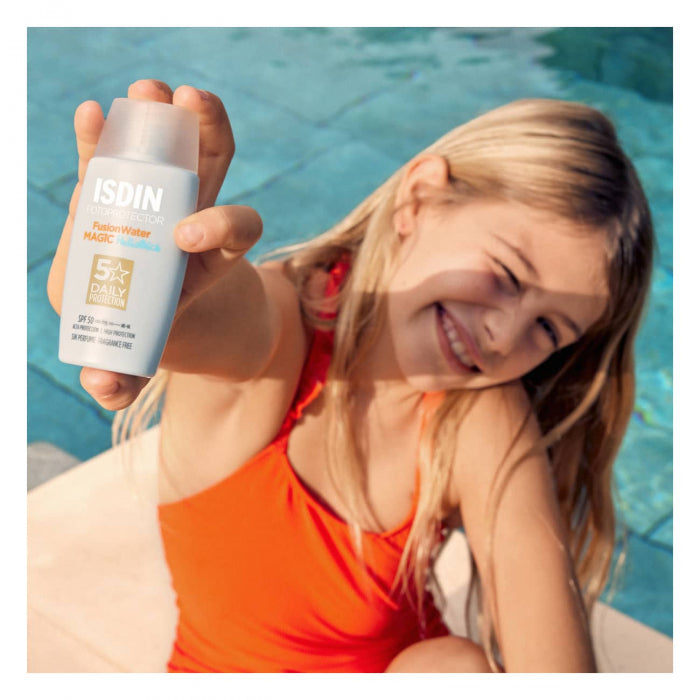 Isdin Pediatrics Fusion Water Fotoprotetor Solar FPS 50 50ml - Image 3
