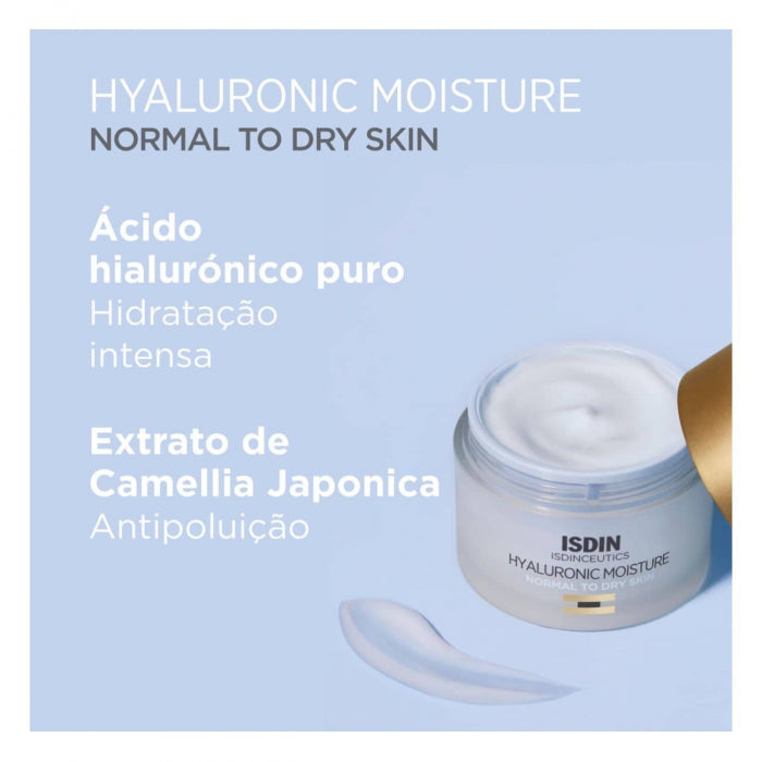 ISDIN Isdinceutics Hyaluronic Moisture Creme Hidratante Recarga 50g - Image 3